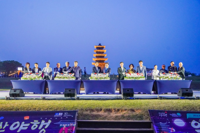 '익산백제 국가유산 야행' 찬란한 백제의 밤을 수놓다