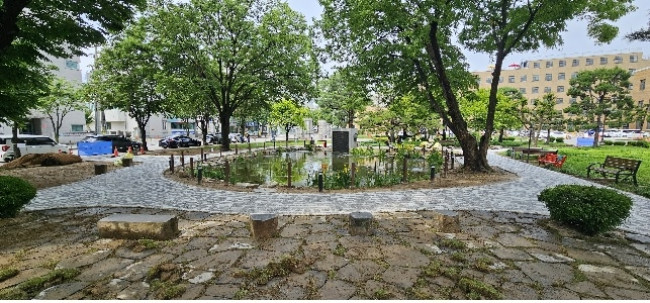 충북도청 연못정원, 자연과 쉼의 공간으로 새단장