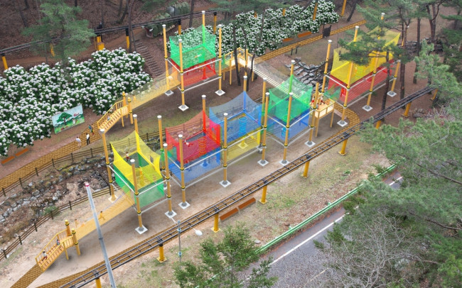 보은군, 자연친화 놀이공간 속리산 숲속놀이터 조성 박차