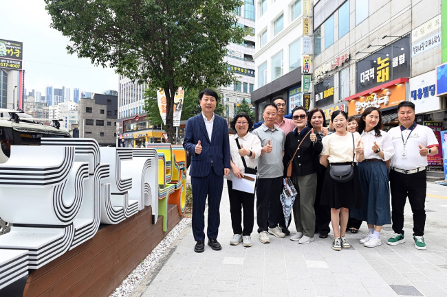 부평구, 부평대로 걷고싶은거리 조성공사 완료