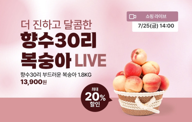 2025 향수옥천 포도복숭아 축제, 온라인에서 먼저 만나요